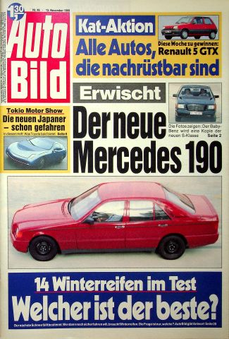 Deckblatt Auto Bild (46/1989)
